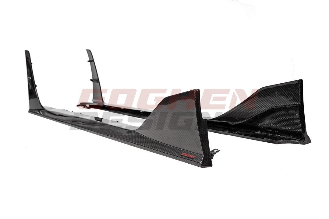 Toyota Supra pre preg carbon fiber fender and sideskirt V2