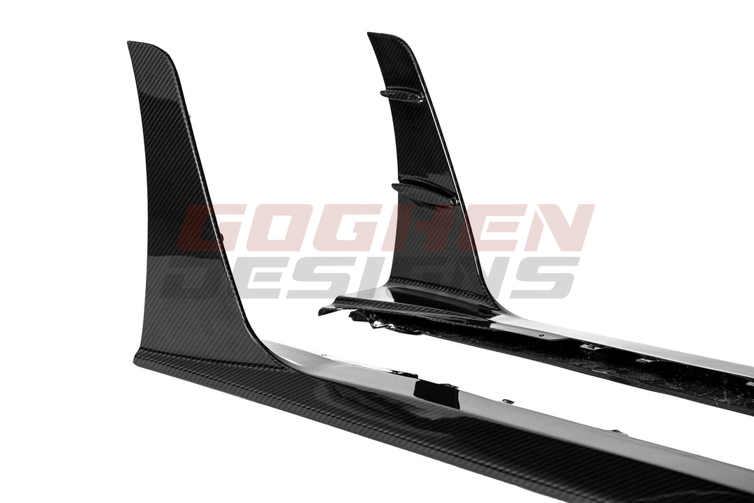 Toyota Supra pre preg carbon fiber fender and sideskirt V2