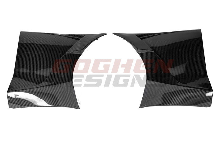 Toyota Supra pre preg carbon fiber fender and sideskirt V2