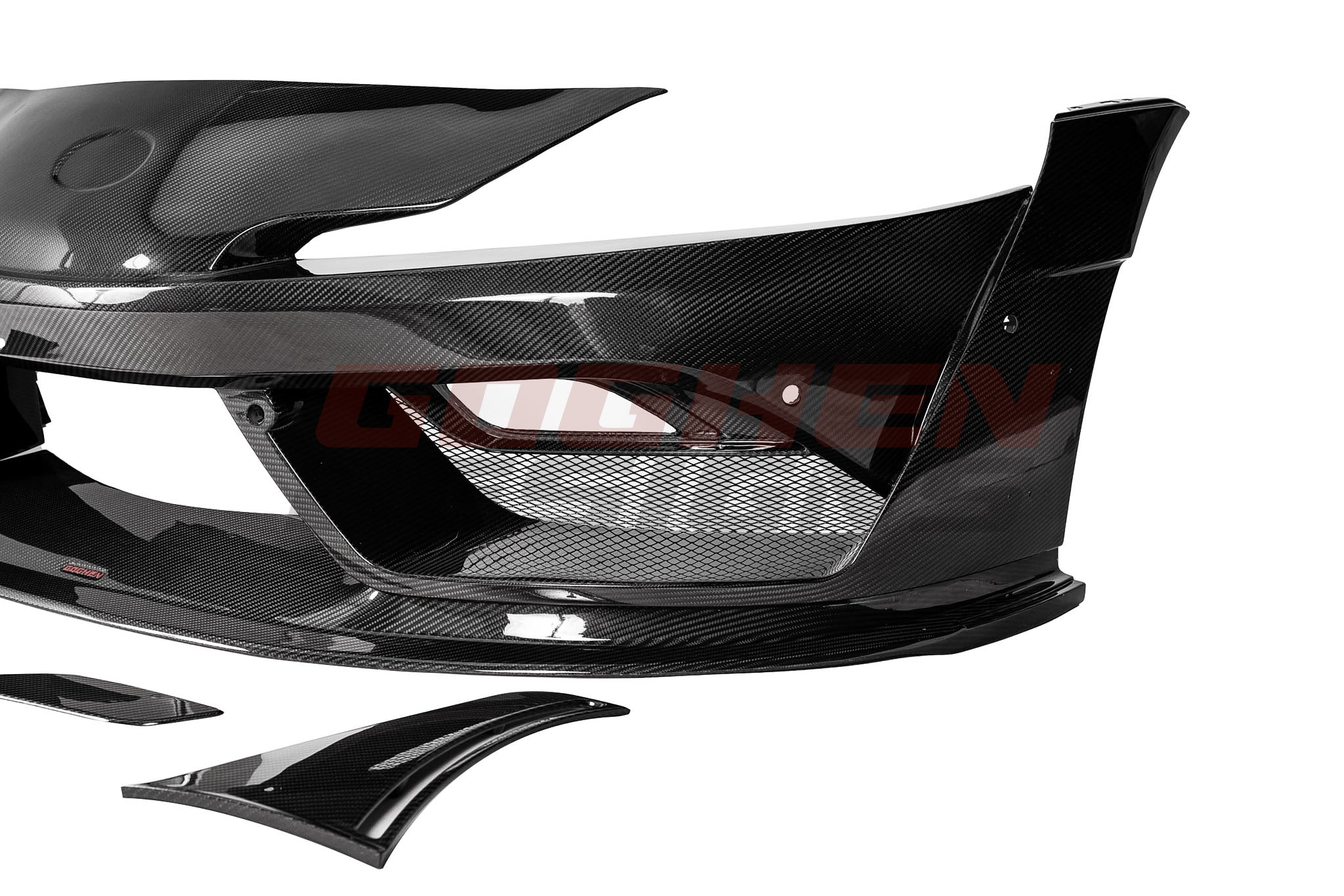 Toyota Supra Front Bumper + front lip MK5.5 Pre-preg carbon fiber