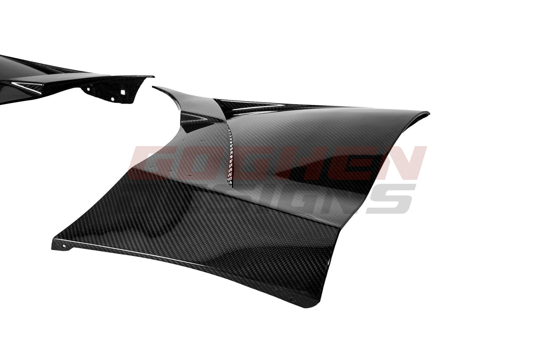 Toyota Supra pre preg carbon fiber fender and sideskirt V2