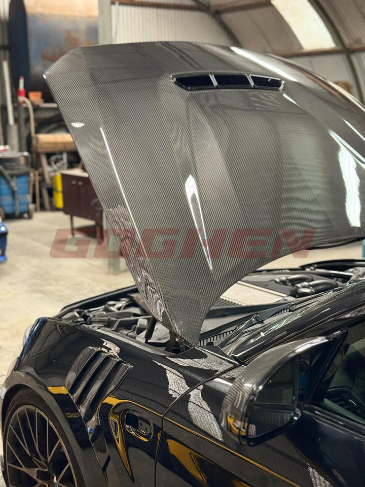 DRY CARBON FIBER HOOD FOR BMW M2 F87 CS STYLE - Goghen Designs